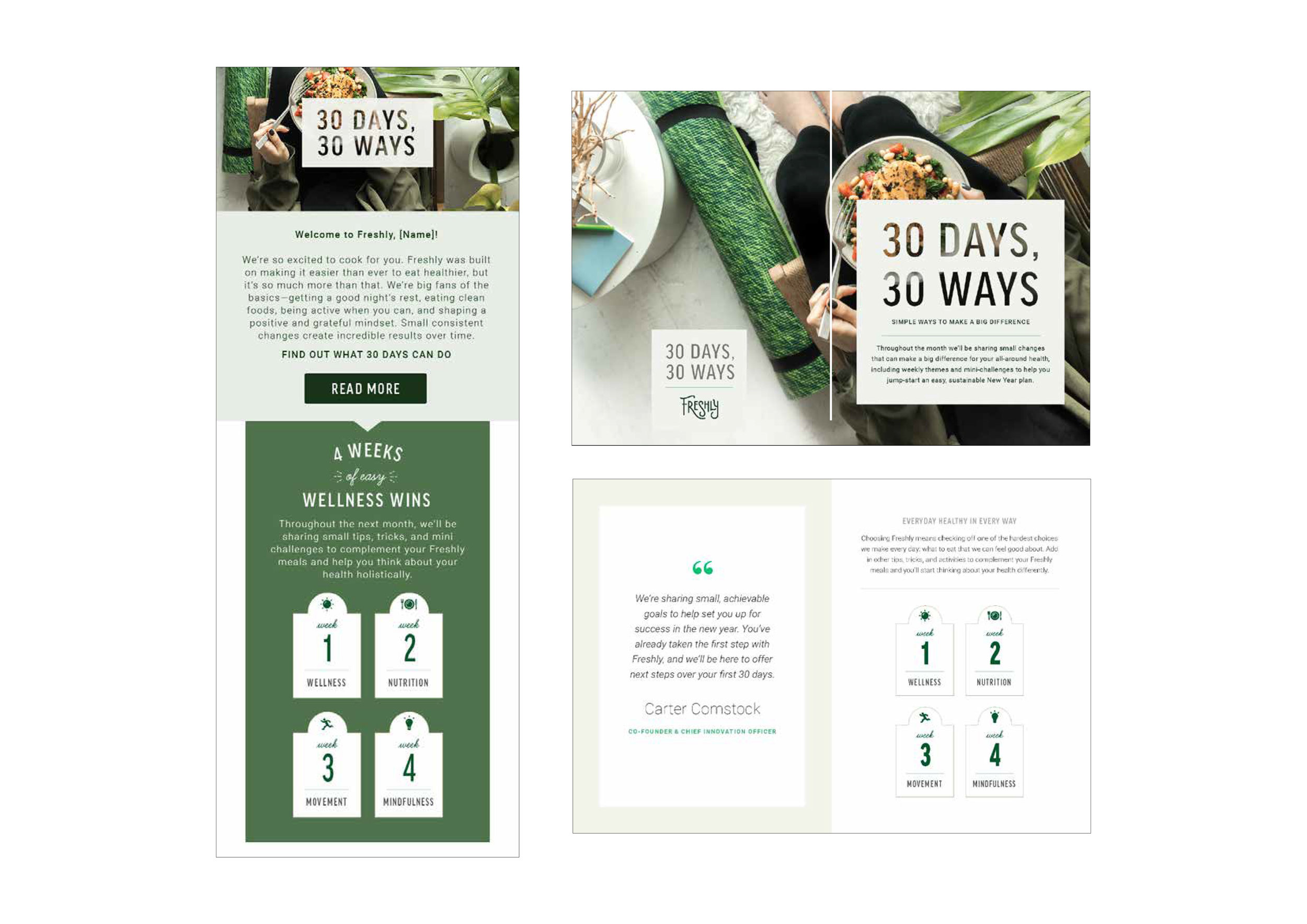 “30 Days, 30 Ways” campaign