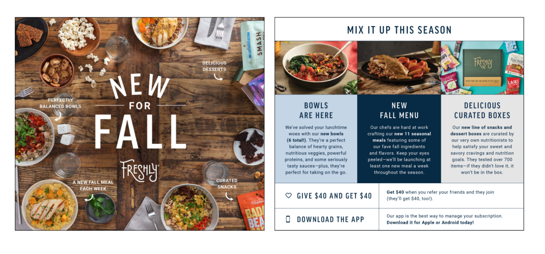 Fall campaign