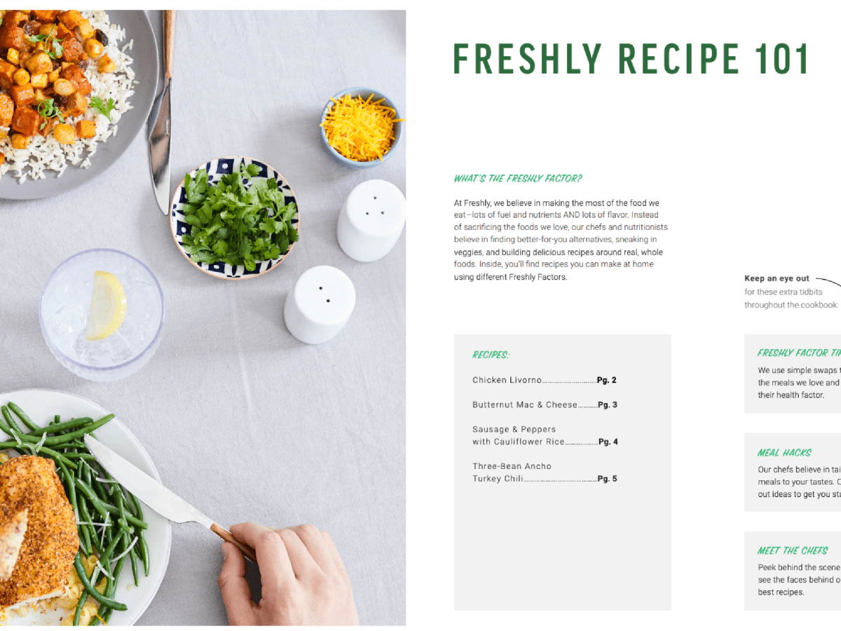 Freshly Factor Cook&nbsp;Book