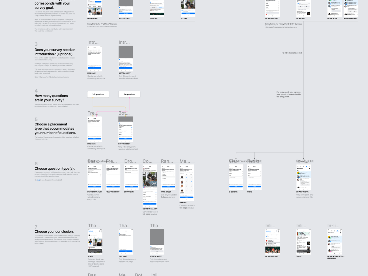 Survey design system